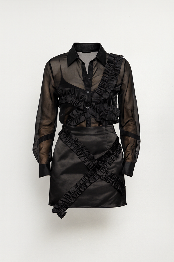 NOIRE RUFFLE DUO SET